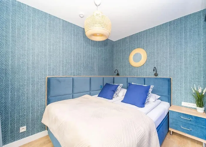 Bright And Blue 3city With Balcony In By Renters Апартаменты Гдыня